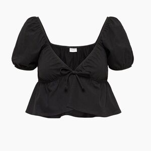 Aritzia Kaia top in black, size XS